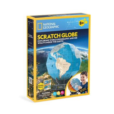 Набір для моделювання Cubic Fun STEM Скретч глобус (DS1082h)