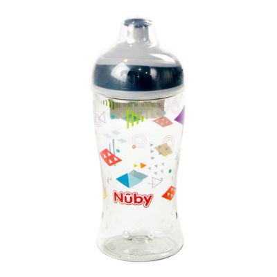Поїльник Nuby Tritan сірий 360 мл (NV0414025-3)
