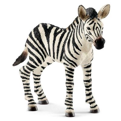 Пластикова фігурка Schleich Лоша зебри 7,6 x 2,2 x 7 см (14811)