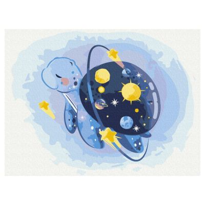 Картина за номерами Brushme Космічна черепашка (KBS0103)