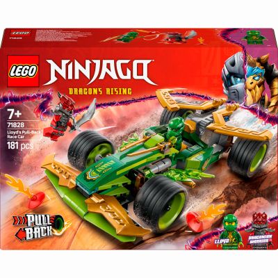 Конструктор LEGO NINJAGO Автомобіль для перегонів Лойда з інерційним двигуном (71828)