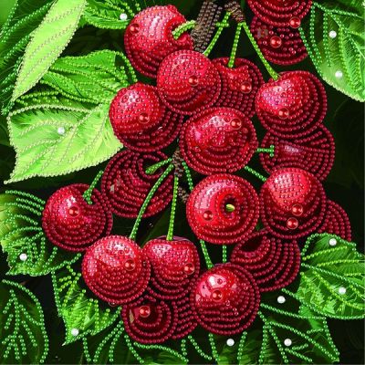 Алмазна мозаїка Brushme Соковита вишня (BH022)