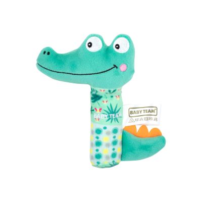 Іграшка з пищалкою Baby Team Крокодил (8507/8507-5)