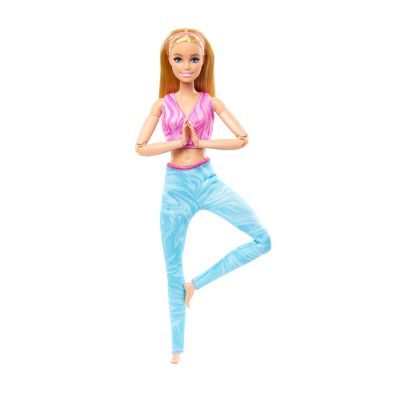 Лялька Barbie Рухайся як я Блондинка (HRH27)
