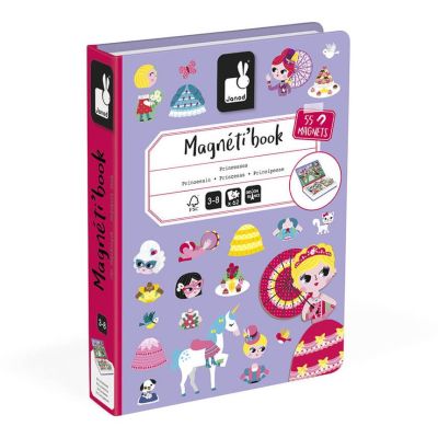 Магнітна книга Janod Принцеси (J02725)