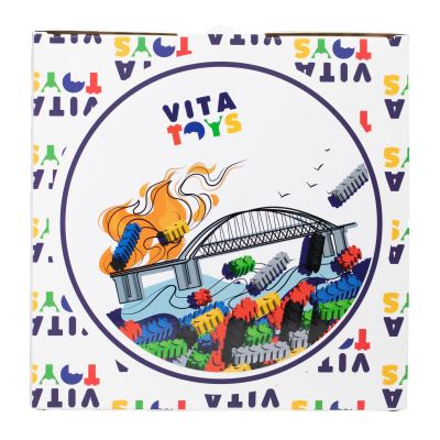 ​Іграшка-конструктор Vita toys Піксель Кримський міст​ (VTK 0063)
