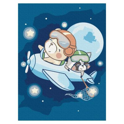 Картина за номерами Brushme Зірковий політ (KBS0098)