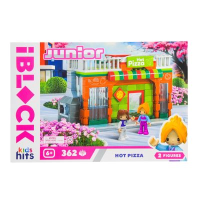 Конструктор IBLOCK Junior Kids hits Hot pizza 362 деталі (KH08/013/4)