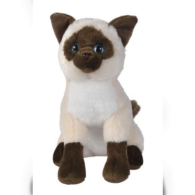 М'яка іграшка Nicotoy Кошеня, що сидить чорно-білий 28 см (5833052/2)