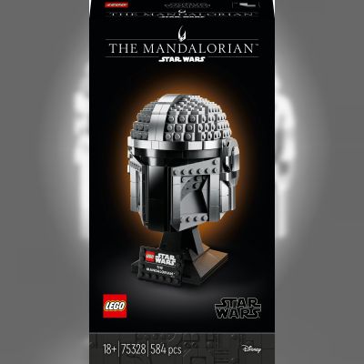 Конструктор LEGO Star Wars Шолом Мандалоріанця (75328)