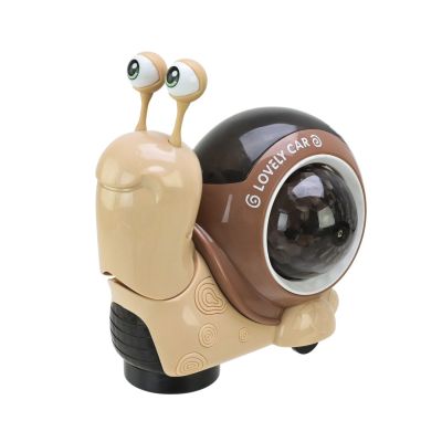 Інтерактивна іграшка Країна Іграшок Равлик бежево-коричневий (PL-724-20/2)