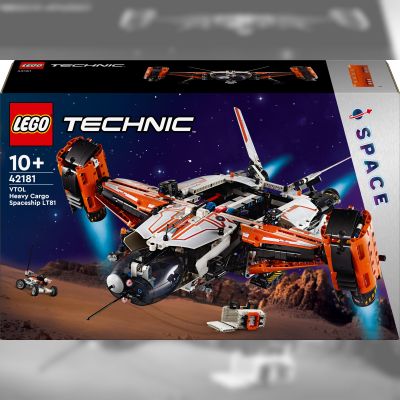 Конструктор LEGO Technic Вантажний космічний корабель VTOL LT81 (42181)