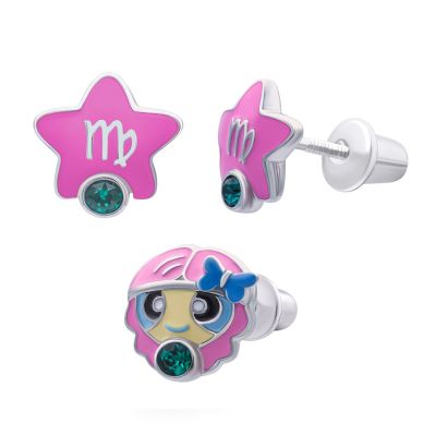 Сережки UmaUmi Діва з бірюзовим талісманом (2210000015401)