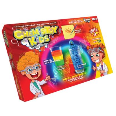 Набір для дослідів Danko toys Chemistry kids №4 (CHK-02-04U)