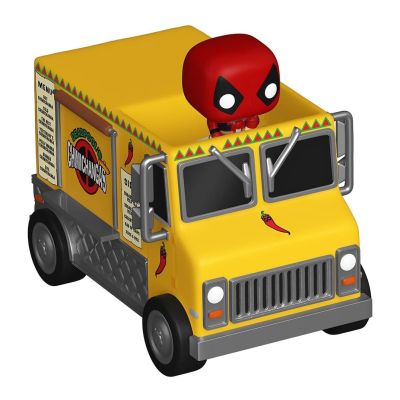 Набір фігурок ​Funko Pop Bitty Pop Ride Marvel Дедпул і вантажівка чімічанґи (83625)
