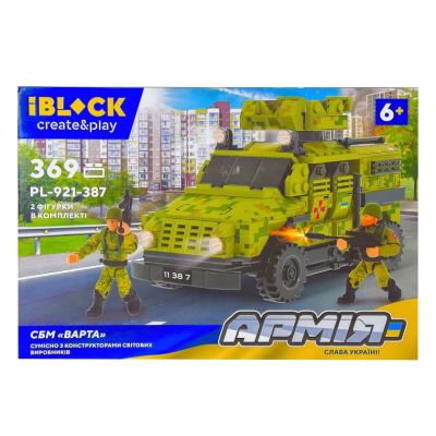 Конструктор IBLOCK Армія СБМ Варта (PL-921-387)