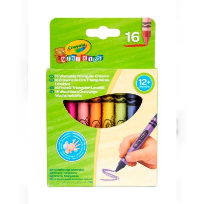 Набір воскової крейди Crayola Mini Kids 16 шт (52-016T)
