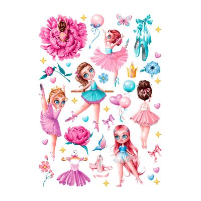 Набір тату для тіла Arley Sign Балеринки (1811)