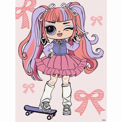 Картина за номерами Ідейка Lol Surprise Tweens Ali Dance 30х40 см (KHO6282)