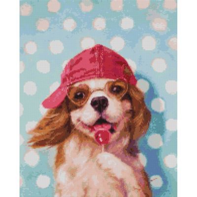 Алмазна мозаїка Brushme Lucia Heffernan Песик з льодяником (DBS1229)