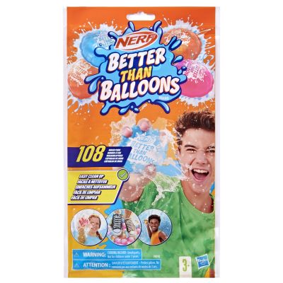 Ігровий набір Nerf Better than balloons Водяні кулі 108 штук (F8742)