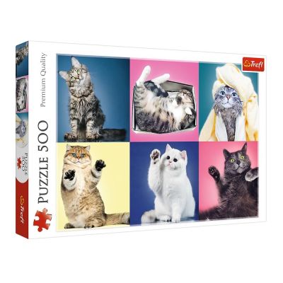 Пазли Trefl Котики 500 елементів (37377)