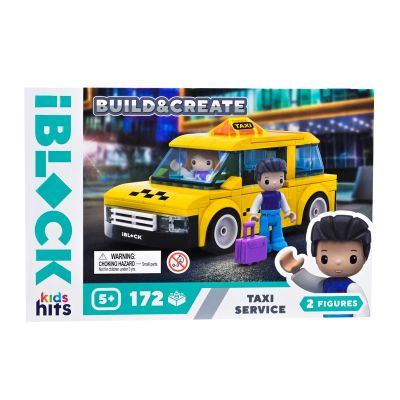 Конструктор IBLOCK Build & create Taxi service 172 деталі (KH17/001/4)