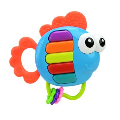 Брязкальце Сонячний зайчик Музична рибка-піаніно (PL-724-71)