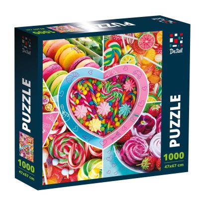 Пазл De.tail Солодкі смаколики 1000 елементів (DT1000-02)