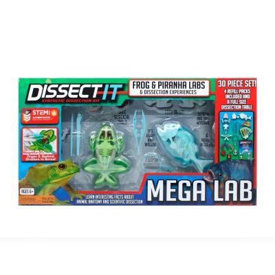 Набір для дослідів Joker Slimy Lab Анатомія тварин - Жабеня та Піранья (38084)