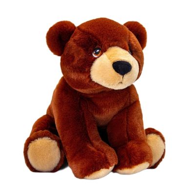 М'яка іграшка Keel toys Keeleco Ведмідь коричневий 18 см (SE1043)