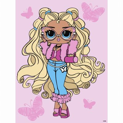 Картина за номерами Ідейка Lol Surprise Tweens Olivia Flutter 30х40 см (KHO6286)
