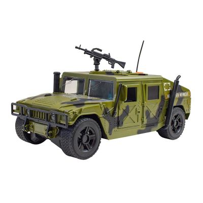 Автомодель Автопром Військовий автомобіль зелений 1:16 (7910A)