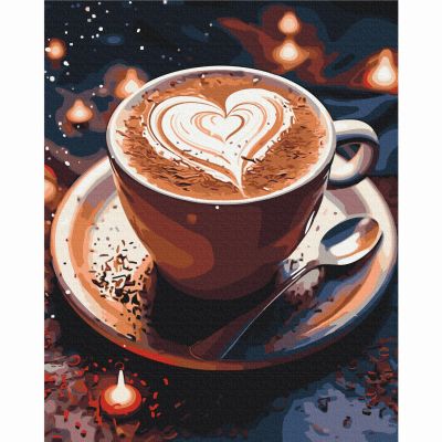 Картина за номерами Brushme Аромат кохання (BS53896)