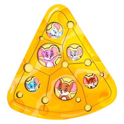 Сортер-головоломка Little Panda Мишки у сирі (4823720032566)