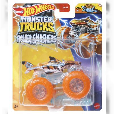 Машинка Hot Wheels Monster Trucks Power smashers Tiger Shark (HYJ19/4)