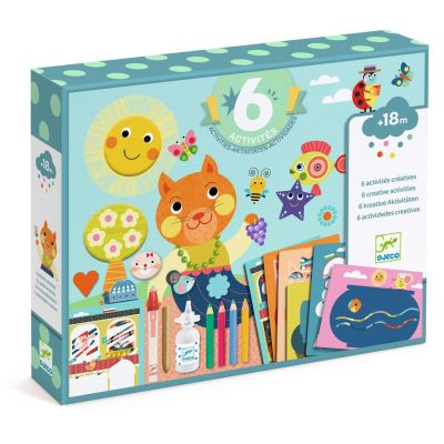 Набір для творчості DJECO Котик та його друзі (DJ09292)
