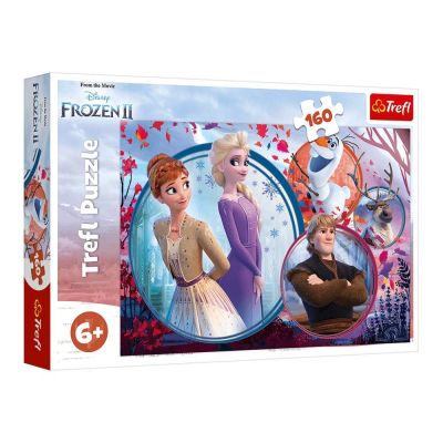 Пазли Trefl Frozen 2 Пригоди сестер 160 деталей (15374)