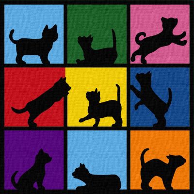 Картина за номерами Rosa Start Cats 15 х 15 см (N00013935)