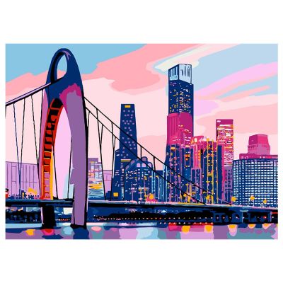 Картина за номерами Rosa Start Big City 35 х 45 см (N00013839)