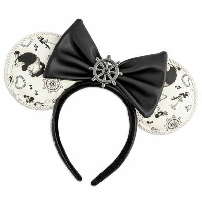 Обруч для волосся Loungefly Disney Steamboat Willie (WDHB0086)
