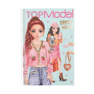 Розмальовка з наклейками Top Model Одягни мене (0413486)