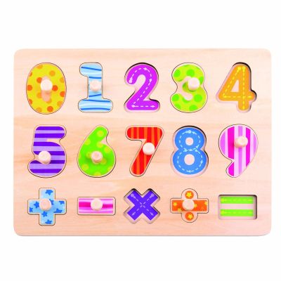 Розвивальна іграшка Tookytoy Рамка з цифрами (TY851)