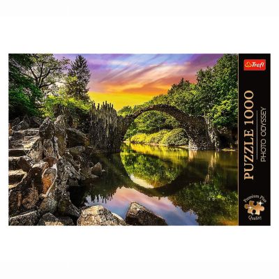 Пазл Trefl Premium Plus Чортів міст в Кромлау Німеччина 1000 елементів (10811)