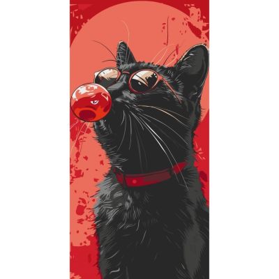 Картина за номерами Art Craft Файний кіт 40 х 80 см (11558-AC)