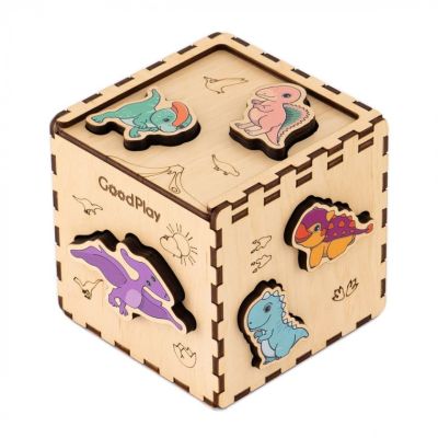 Кубик-сортер Good Play ДиноСвіт (CUB-4-010)
