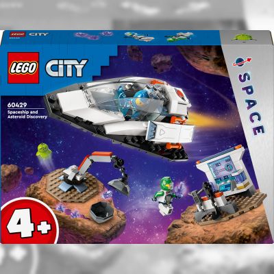 Конструктор LEGO City Космічний корабель і дослідження астероїда (60429)