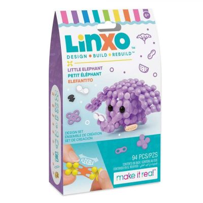 Набір для виготовлення брелоків Make it Real Linxo Звірята Слон​ (MR6101/5)