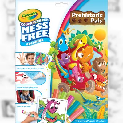 Розмальовка Crayola Color Wonder Динозаври (919068.018)