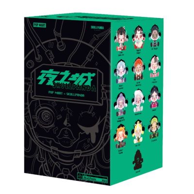 Колекційна фігурка-сюрприз Pop Mart City of night Skullpanda (SPCN-01)